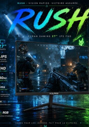 VULPES RUSH 27" – 180Hz Full HD IPS
