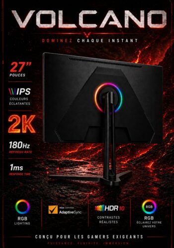 VULPES VOLCANO 27" – 180Hz QHD IPS